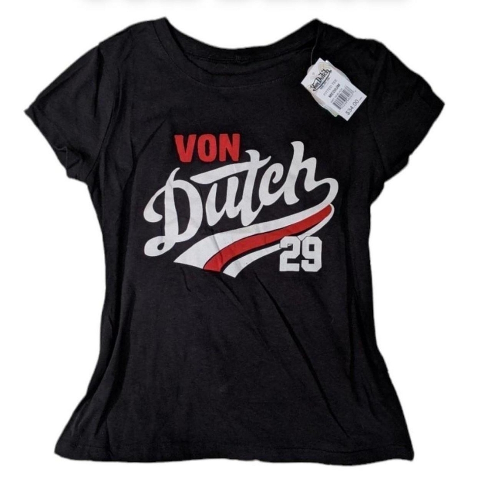 Ladies Von Dutch Vintage fitted tee shirt